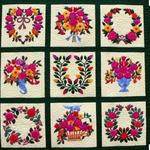 pink flowers cla1710453q quilt blanket d2482030
