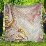 pink gold liquid marble cl17100449mdq quilt blanket d2483066
