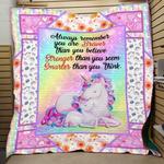 pink unicorn quilt blanket quilt d2417491