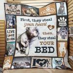 pitbull dog hur quilt bevrtb d2485582