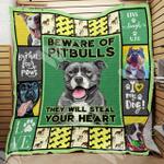 pitbull dog quilt blanket dhc0602503td d2482916