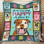 pitbull i chew you quilt blanket dhc04011878dd d2481334