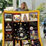 pittsburgh steelers christmas quilt blanket d2449235