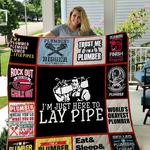 plumber printed quilt blanket dhc1501579vt d2479961