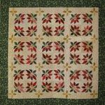 poinsettia wreaths quilt tdhcu d2487936