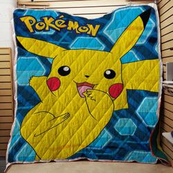 Pokémon Pikachu Fleece Throw Quilt