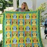 polish lowland sheepdog quilt blanket luk4ub dhc0301840dd d2446484