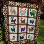 pomeranian quilt tdhkh d2486265