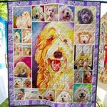 poodle dog quilt blanket quilt d2417278
