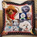 poodle lush life quilt blanket dhc04011088dd d2479818