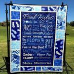 pool rules quilt blanket ypm0 quilt d2417585