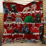 portuguese water dog snow christmas quilt tdhyo d2485535