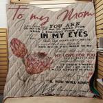 protea flower to my mom love your daughter quilt tdhia d2487504
