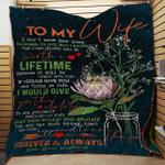 protea flower to my wife quilt tdhmw d2486997
