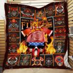 proud firefighter quilt np92 quilt d2419763