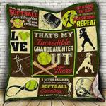 proud softball grandma cl18100589mdq quilt blanket d2478786