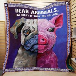 Proud To Be Vegan Hur Quilt