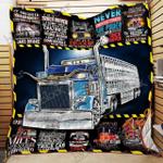 proud truck driver blanket kc1307 quilt d2413597
