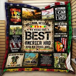 Proud Vietnam Veteran Quilt X0508-06  Quilt