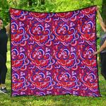psychedelic cl12100562mdq quilt blanket d2480492