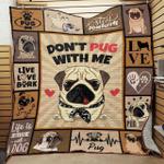pug dog quilt tdhnf d2486454