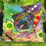 pug premium quilt dean russo art d2484035