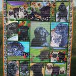 pug pug l40912 quilt blanket christmas christmas gifts merry christmas holiday gifts gift 1 0