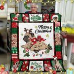 pug pug mother and her child u quilt hw d2487975