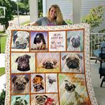 pug quilt blanket d2455577