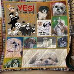 pug such a cute black dog u quilt cy d2488516