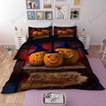 pumpkin trick or treat halloween bedding set bedroom decor d2114091