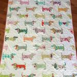 puppies on parade clp020737 quilt blanket d2481749