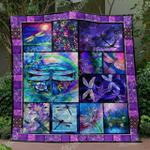 purple angels dragonfly blanket vh09 quilt d2416908