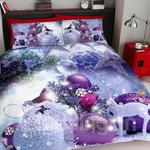 purple christmas decorative balls 3d clh2210192b bedding sets d2235464