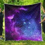 purple galaxy space blue starfield hur quilt dd d2487194