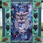purple winter owl clt250647 quilt blanket d2479691