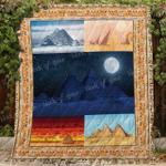 pyramids and desert blanket kc1807 quilt d2455363