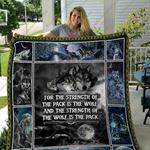 qd wolf family quilt blanket d2450843