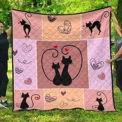 Quilt Blanket For Cat Lovers 02 Dhc131238Dd