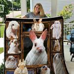 rabbit say nothing quilt blanket dhc31121208td d2482435