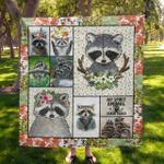raccoon printed quilt blanket dhc1501587vt d2479966