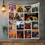 rainbow album covers quilt blanket d2456398