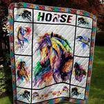 rainbow horse quilt blanket quilt d2417013
