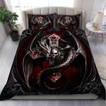 red black skull dragon bed sheets spread comforter duvet cover bedding sets d2122864