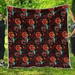 red dragon lotus cl17100518mdq quilt blanket d2447700