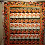 red flower garden quilt tdhnx d2486993