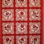red flower quilt tdhls d2487284