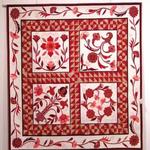 red flower quilt tdhxu d2485505
