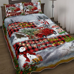 red truck christmas quilt bedding set tn141184 d2220695