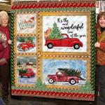 red truck christmas quilt tdhih d2486798